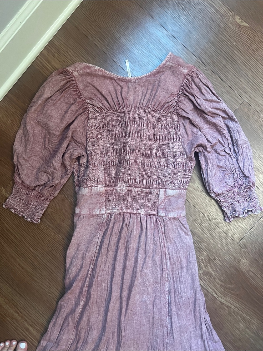 Free People String Of Hearts Button-Front Maxi Dress - Picture 7 of 7